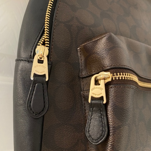 Coach Charlie Canvas Backpack With Signature C Logo main image 13